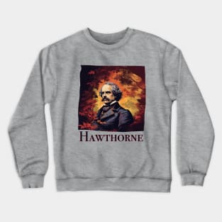 Nathaniel Hawthorne (Light) Crewneck Sweatshirt